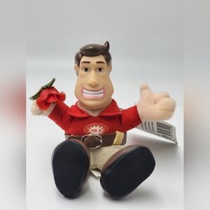 NEW 2003 Mr. Wonderful Talking Doll Plush Rose Perfect Husband 8 Phrase RARE HTF